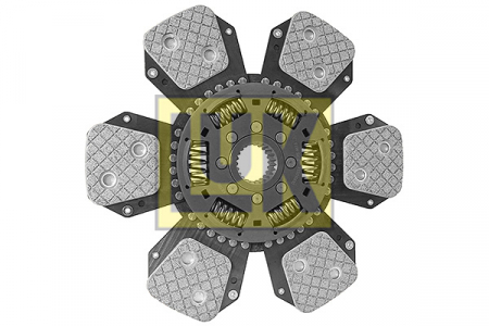 Disc ambreiaj ceramica (330mm; 6) potrivit DEUTZ FAHR AGROLUX; HUERLIMANN H, PRESTIGE, XB, XT; LAMBORGHINI CROSS / CROSS BASSO, FORMULA, GRAND PRIX, HIGH CLEARANCE, N 1000.4A4-F4L913T [3]