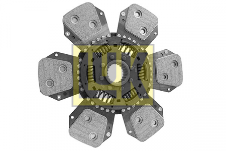 Disc ambreiaj ceramica (330mm; 6) potrivit HUERLIMANN ELITE, H; LAMBORGHINI FORMULA; SAME ANTARES, ANTARES II 1000.4ATI-1000.6W [3]