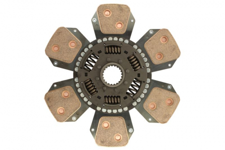 Disc ambreiaj ceramica (330mm; 6) potrivit HUERLIMANN ELITE, H; LAMBORGHINI FORMULA; SAME ANTARES, ANTARES II 1000.4ATI-1000.6W [1]