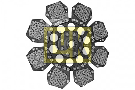 Disc ambreiaj ceramica (330mm; 8) potrivit FENDT 300 BF4L913T-TD226B-4 01.80- [3]
