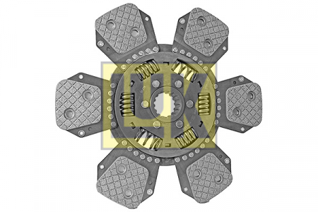 Disc ambreiaj ceramica (348mm; 6) potrivit CASE IH MAXXUM, MXU; NEW HOLLAND T6000, TSA NEF/NEF6(F4GE0604A) [3]