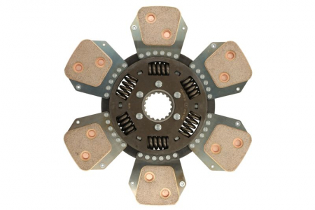 Disc ambreiaj ceramica (350mm; 6) potrivit FIATAGRI F; NEW HOLLAND 8000, M, TM [1]