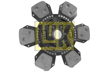 Disc ambreiaj ceramica (350mm; 6) potrivit FIATAGRI F; NEW HOLLAND 8000, M, TM [2]