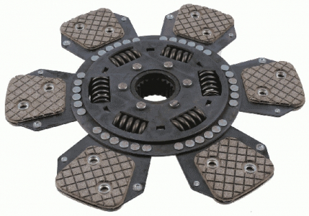 Disc ambreiaj ceramica (350mm; 6) potrivit HUERLIMANN ELITE, XT; LAMBORGHINI FORMULA, PREMIUM, R; SAME ANTARES, ANTARES II, SILVER 1000.6A/1000.6AT/1000.6WT [3]