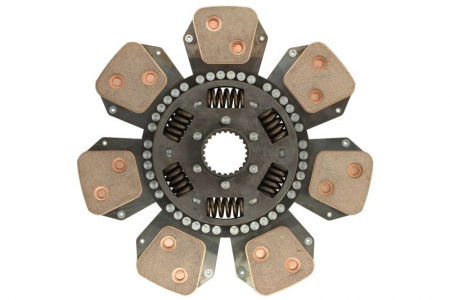 Disc ambreiaj - Disc ambreiaj ceramica (350mm; 7) potrivit LANDINI LANDPOWER, LEGEND 1006-60T-F4GE0684E