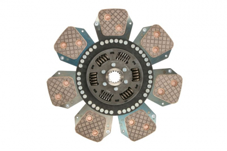 Disc ambreiaj ceramica (350mm; 7) potrivit RENAULT 100, XX-14, XX-54 D227-6/TD226-6/TD228-6 [1]