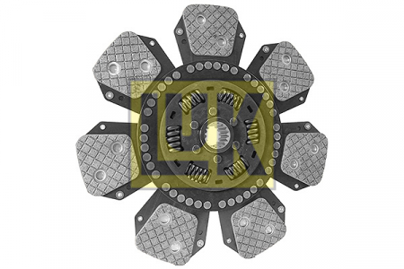 Disc ambreiaj ceramica (350mm; 7) potrivit RENAULT 100, XX-14, XX-54 D227-6/TD226-6/TD228-6 [3]
