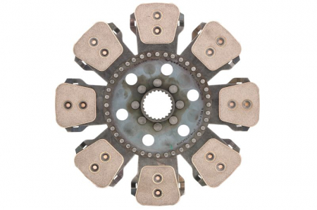 Disc ambreiaj - Disc ambreiaj ceramica (352mm; 8) potrivit LANDINI 10000; MASSEY FERGUSON 2000, 3000 1006-6T-SJ436E