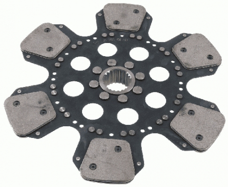 Disc ambreiaj ceramica (360mm; 6) potrivit FENDT 600 D226-6/TD226-6/TD226B-6 01.72-12.93 [1]