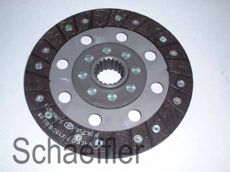 Disc ambreiaj organic (215mm) profil complet potrivit DEUTZ FAHR AGROKID; HUERLIMANN PRINCE; LAMBORGHINI RUNNER; SAME SOLARIS K3F-D/K4F-D/K4F-DT [1]