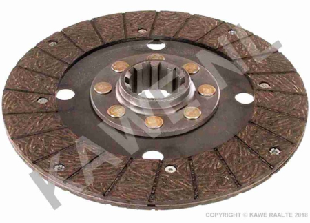 Disc ambreiaj - Disc ambreiaj organic (230mm profil complet) potrivit Case Ih 238 A, 250 B, 275, 276, 2300, 2350, 2424, 2444, 354, 374, 384, 424, 434, 444, 414; Mahindra 485, 575, 5005; Massey Ferguson - 105, diametr
