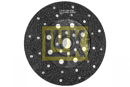 Disc ambreiaj organic (280mm) profil complet potrivit HUERLIMANN H; LAMBORGHINI 600, 700, CRONO, GRIMPER, PLUS, R; SAME ARGON, ASTER, FRUTTETO, ROCK, SOLAR, VIGNERON 1000.3A-105.3PA [3]