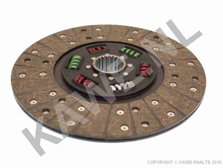 Disc ambreiaj - Disc ambreiaj organic (295mm profil complet) potrivit Ursus 10014 H, 8014 H, 9014 H; Hattat Traktor A75, A85, A95; Massey Ferguson 4435, 4445, 4455; Valmet 255, 305, 355, 365, 405, - 415, diametru 295