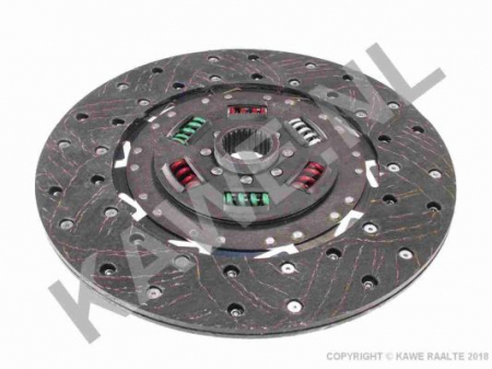 Disc ambreiaj organic (330mm) profil complet potrivit HUERLIMANN H, XT; LAMBORGHINI GRAND PRIX, N, PREMIUM; SAME EXPLORER, SILVER 1000.4A1-1000.4WT3 [1]