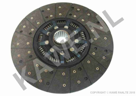 Disc ambreiaj - Disc ambreiaj organic (350mm profil complet) potrivit Atm K 3000; Valmet 8050, 8150, 8450, 8550, 8200, - 8400, diametru 350 mm