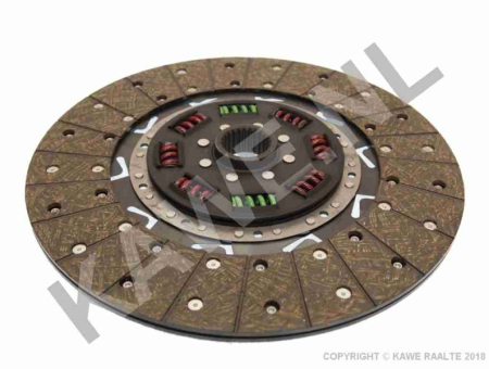 Disc ambreiaj - Disc ambreiaj organic (350mm profil complet) potrivit Deutz Fahr 100; Huerlimann 910.6; Lamborghini 1060; Same - 100.6, diametru 350 mm