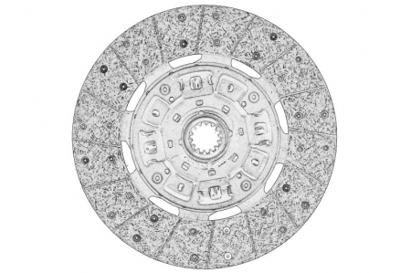 Disc ambreiaj - Disc ambreiaj potrivit ISUZU FORWARD F, GRAFTER, N (5TH GENERATION), N (6TH GENERATION) 4JJ1-TC-4JJ1-X 01.06-