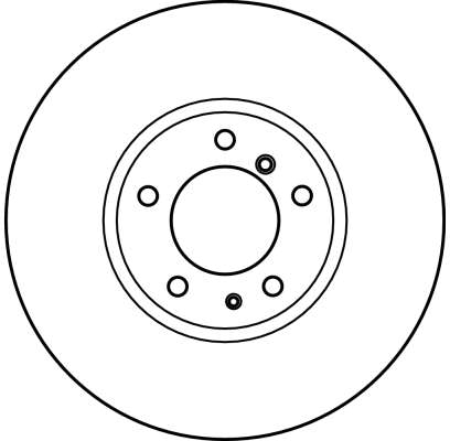 Disc frana Fata Dreapta/Stanga potrivit BMW 5 (E39), 7 (E32), 7 (E38), 8 (E31); HYUNDAI I30, IX35; KIA CEE'D, SPORTAGE III 1.4-5.6 09.87-12.15 [3]