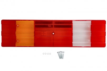 Elemente optice - Dispersor lampa spate dreapta potrivit MERCEDES ACTROS, ACTROS MP2 / MP3, ATEGO, AXOR, AXOR 2, ECONIC, LK/LN2, MK, NG, SK, UNIMOG, T1 (601), T1 (B602), T2/LN1, VARIO, VARIO (B667, B670, B668) 04.77-