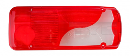 Elemente optice - Dispersor lampa spate dreapta (Semnalizator alb, culoare sticla: rosu/alb) MERCEDES SPRINTER VW CRAFTER PLATFORMA/SASIU 2006-2013