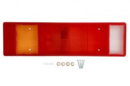 Elemente optice - Dispersor lampa spate stanga/dreapta potrivit DAF CF 75, CF 85, XF 105, XF 95; IVECO EUROCARGO I-III, EUROTECH MH, EUROTECH MP, EUROTECH MT, STRALIS I, TRAKKER I; MAN E2000, F2000, L2000, M 2000 L, TG