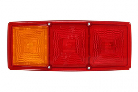 Stopuri - Dispersor stop stanga/dreapta (cu intermitent, cu stop, lumina de parcare, fara proiector) potrivit IVECO P/PA-HAUBENFAHRZEUGE; MAN EL, NG, SG, SL, SÜ; MERCEDES LK/LN2, LP, MK, NG, O 405, O 407, SK 01