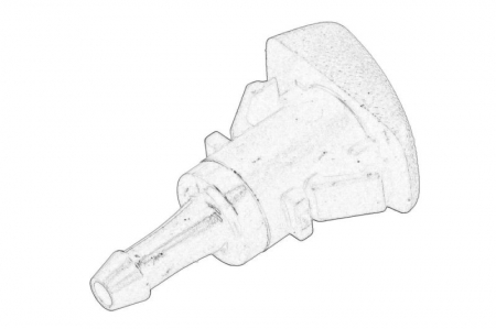 Diuza spalare parbriz fata potrivit HYUNDAI i30 GD, i40 I VF, ix55, SANTA FÉ III DM; KIA SORENTO II XM, SORENTO III UM 01.07- [1]