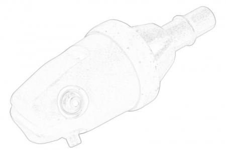 Caroserie - Diuza spalare parbriz spate potrivit FIAT DOBLO, DOBLO CARGO, DOBLO/MINIVAN 03.01-