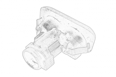 Diuza spalator far Dreapta potrivit BMW 5 (E39) 2.0-4.9 09.95-05.04 [1]