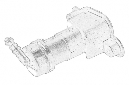 Diuza spalator far Stanga potrivit AUDI A4 B6, A4 B7 1.6-4.2 04.02-03.09 [1]