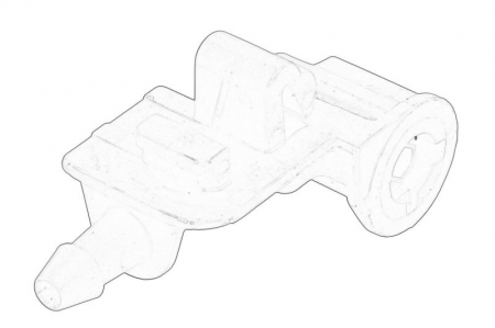 Diuza spalator parbriz Fata Dreapta/Stanga potrivit RENAULT GRAND SCENIC III, MEGANE, MEGANE III, SCENIC III 11.08-03.17 [1]