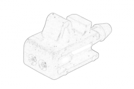 Piese Auto - Diuza spalator parbriz Fata potrivit RENAULT MEGANE II, SCENIC II 09.02-