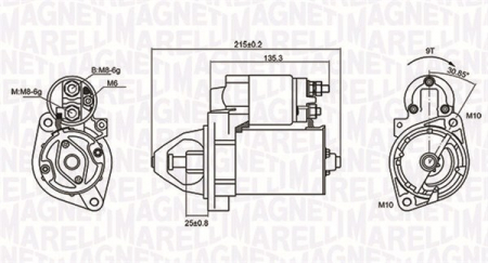 Alternatoare Electromotoare - Electromotor potrivit MERCEDES 190 (W201), C (CL203), C T-MODEL (S203), C (W202), C (W203), CLK (A208), CLK (C208), COUPE (C124), E (A124), E (C124), E (W124), E (W210) 1.8-2.5 - (12V, 1,1kW)