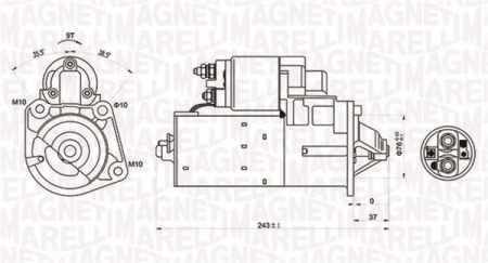 Alternatoare Electromotoare - Electromotor potrivit VOLVO 850, C70 I, S40 I, S60 I, S70, S80 I, V40, V70 I, V70 II, XC70 I, XC90 I; RENAULT SAFRANE II 1.8-2.5 1991-2014 - (12V, 1,4kW)