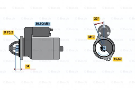 Electromotor potrivit VW PHAETON 3.2 2002-2005 - (12V, 1,7kW) [2]