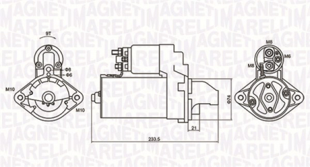 Electromotor (12V, 1,8kW) BMW Seria 1 (E81), 1 (E87), 3 (E90), 3 (E91), 3 (E92), 3 (E93), 5 (E60), 5 (E61), 6 (E63), 6 (E64), 7 (E65, E66, E67), X3 (E83), X5 (E70), X6 (E71, E72) 2.0D/3.0D intre 2004- [0]