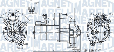 Alternatoare Electromotoare - Electromotor potrivit CITROEN AX, BERLINGO, BERLINGO/MINIVAN, BX, C15, C15/MINIVAN, C2, C3 I, C3 II, C4 I, C-ELYSEE, NEMO, SAXO, XSARA, XSARA PICASSO, XSARA/HATCHBACK 1.0-1.6ALK dupa 1983 - (12V, 1kW)