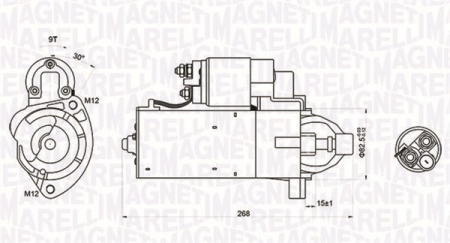 Alternatoare Electromotoare - Electromotor potrivit AUDI A4, A4 ALLROAD, A6; SEAT EXEO, EXEO ST 1.9D/2.0D 2004-2019 - (12V, 2kW)