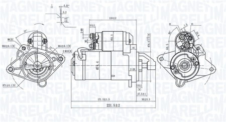 Alternatoare Electromotoare - Electromotor potrivit NISSAN NV400, PRIMASTAR, QASHQAI I, X-TRAIL II; OPEL MOVANO B, VIVARO A; RENAULT ESPACE IV, GRAND SCENIC II, GRAND SCENIC III, KOLEOS I, LAGUNA 2.0D/2.3D/3.0D dupa 2005 - (12V, 2