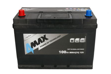 Acumulator 4MAX 12V 95Ah/800A (L+ borna standard) 306x175x227 B01 - flansa de montare 10.5 mm (pornire) [2]