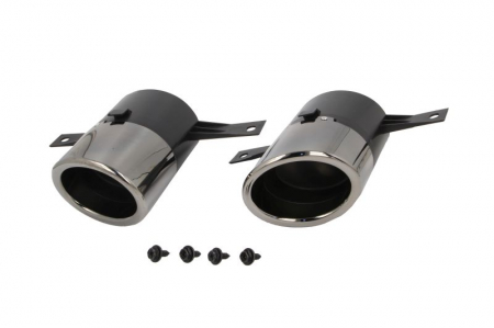 Elemente bara - Element bara (2 buc., plastic, negru lucios, AMG STYLING) potrivit MERCEDES A-KLASA W177 04.18-10.22