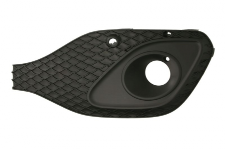 Element bara fata dreapta cu locas proiector cu orificii pentru senzori de parcare, negru mat potrivit MERCEDES GLA II H247 01.20- [0]