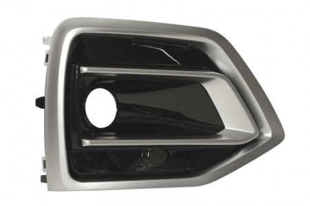 Element bara fata dreapta (cu orficii lampa ceata, negru/lucios/argintiu) potrivit AUDI Q5 FYT 11.20- [0]