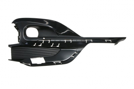 Elemente bara - Element bara fata dreapta (cu orficii lampa ceata, plastic, negru lucios, ST) potrivit FORD PUMA 2 09.19-