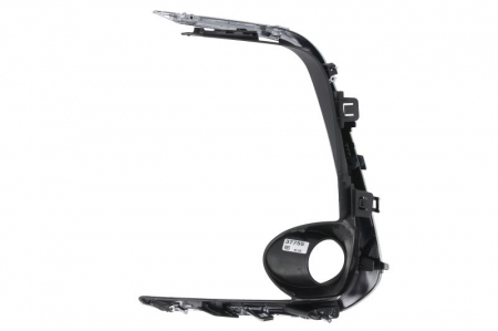 Element bara fata dreapta (cu orificii lampa, plastic, negru/crom) potrivit TOYOTA COROLLA SDN E21 03.19-05.22 [1]