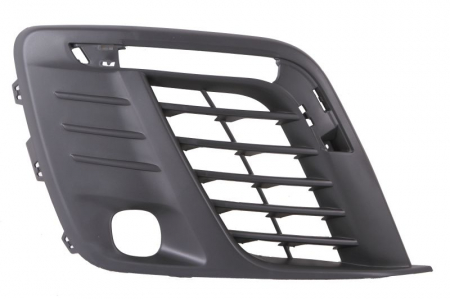 Element bara fata dreapta (cu orificii lampa, plastic, negru) potrivit PEUGEOT TRAVELLER 04.16- [0]