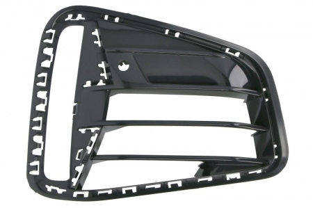 Element bara fata dreapta (cu orificii senzori parcare, negru lucios, M Sport) potrivit BMW 4 G22, G23, G82 Coupe 05.20- [0]
