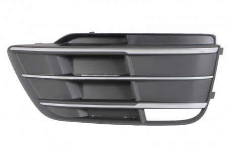 Element bara fata dreapta (cu orificii senzori parcare, plastic, negru lucios/gri, S-LINE) potrivit AUDI Q5 FYT 11.20- [0]