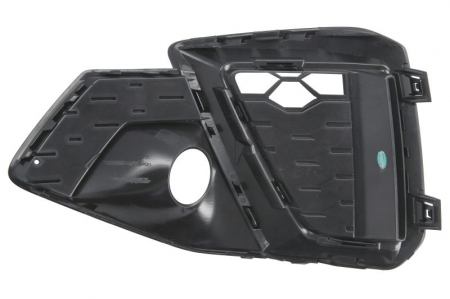Element bara fata dreapta (plastic, negru/negru lucios, S-LINE) potrivit AUDI A4 B9 dupa 2019 [1]