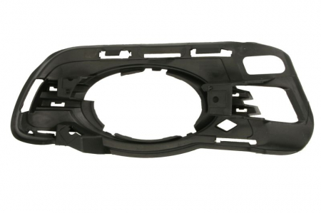 Element bara fata stanga cu locas proiector negru mat, AVANTGARDE potrivit MERCEDES C-KLASA W204 01.07-03.11 [1]